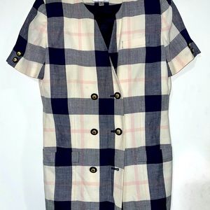 Vintage Plaid Blazer